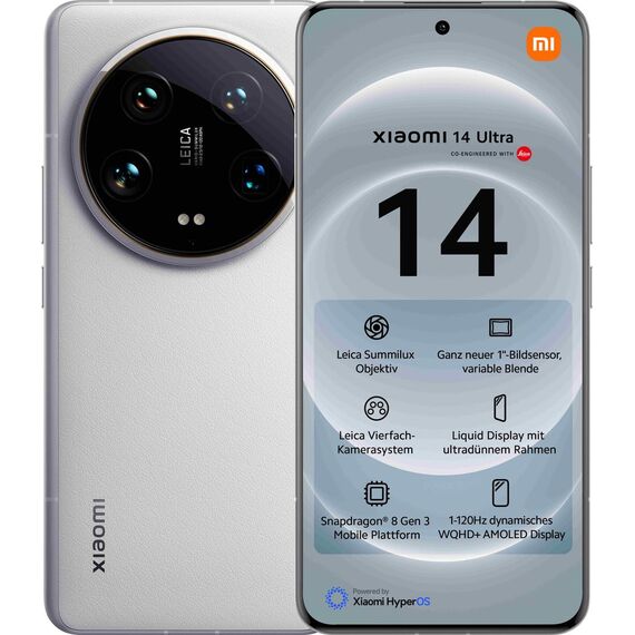 Xiaomi 14 Ultra - 5G smartphone - dual-SIM - RAM 16 G | MZB0GUIEU