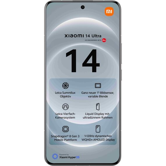 Xiaomi 14 Ultra - 5G smartphone - dual-SIM - RAM 16 G | MZB0GUIEU