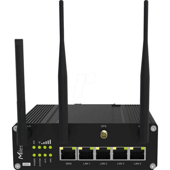 Milesight IoT Ind / Cellular Router UR35 Wi-Fi UR35-L04EU-W - Rou