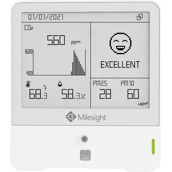 Milesight IoT LoRaWAN Indoor Ambience Monitoring  | AM319-868M-O3