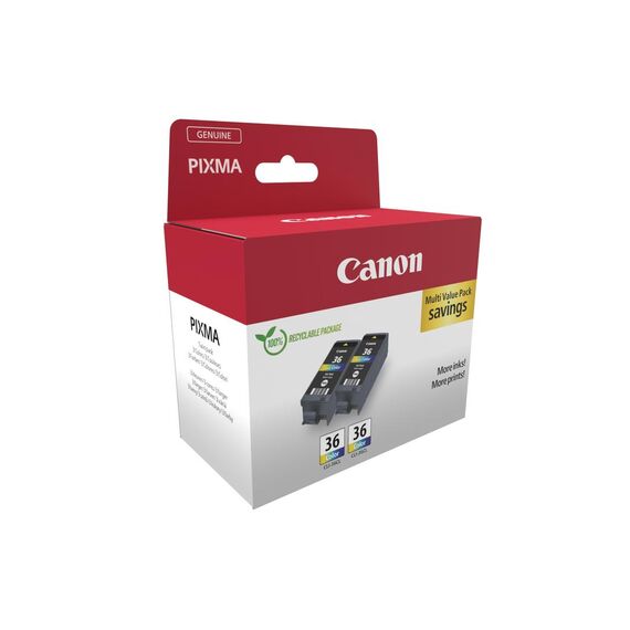 Canon CLI-36 Color Twin Pack - 2-pack - 12 ml - colour | 1511B025