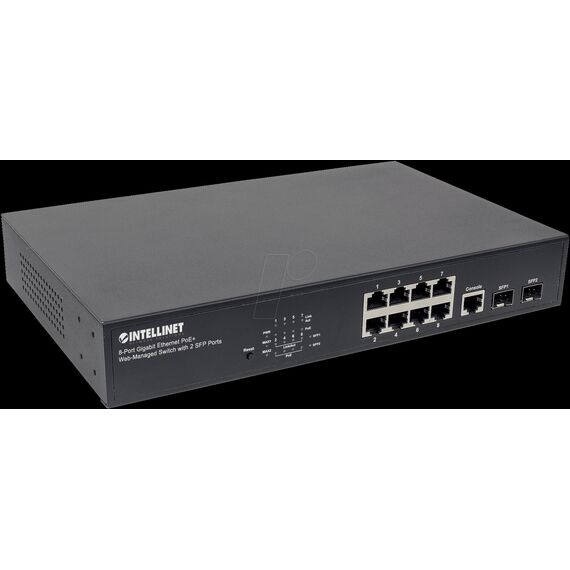 Intellinet 8-Port Gigabit Ethernet PoE+ Web-Managed Swit | 561167