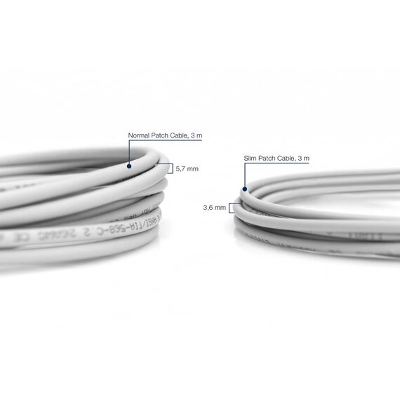 DIGITUS Slim - Patch cable - RJ-45 (M) to RJ-45 (M | DK-1617-010S