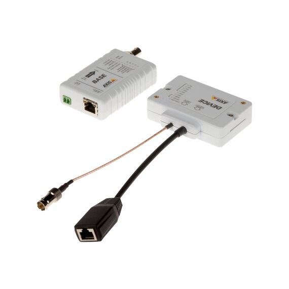 AXIS T8645 PoE+ Over Coax Compact - Kit - media conve | 01489-001