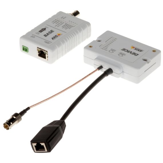 AXIS T8645 PoE+ Over Coax Compact - Kit - media conve | 01489-001