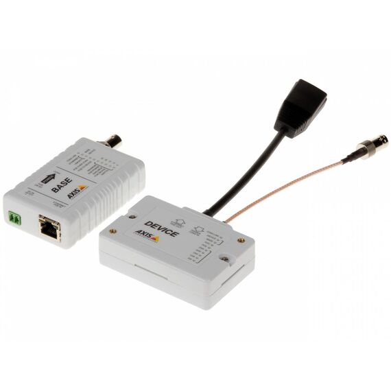 AXIS T8645 PoE+ Over Coax Compact - Kit - media conve | 01489-001