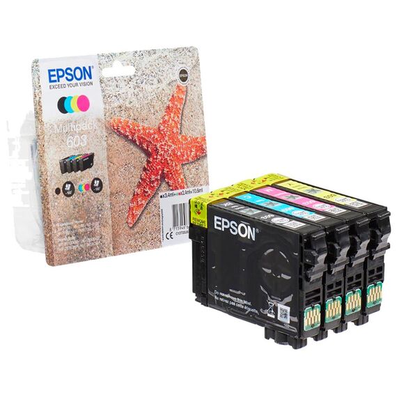 Epson 603 Multipack - 4-pack - black, yellow, cyan, magent | T-03