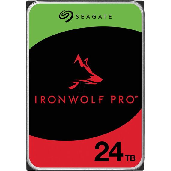 Seagate IronWolf Pro ST24000NT002 - Hard drive - 24 TB - internal
