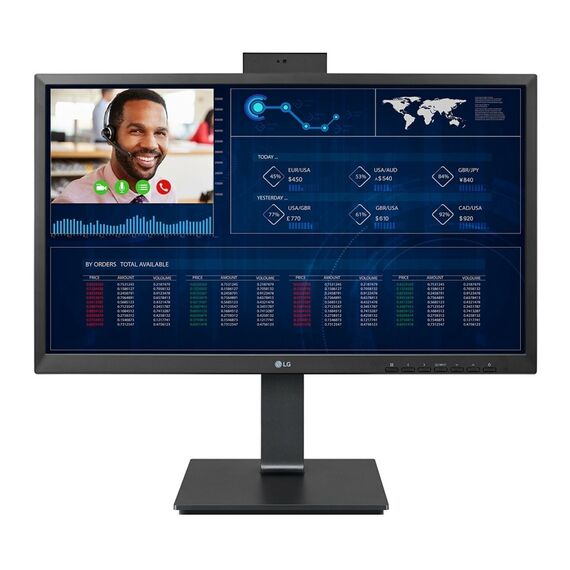 LG 24CQ650W-BP - Thin client - all-in-one - 1 x Celeron N5105 / 2