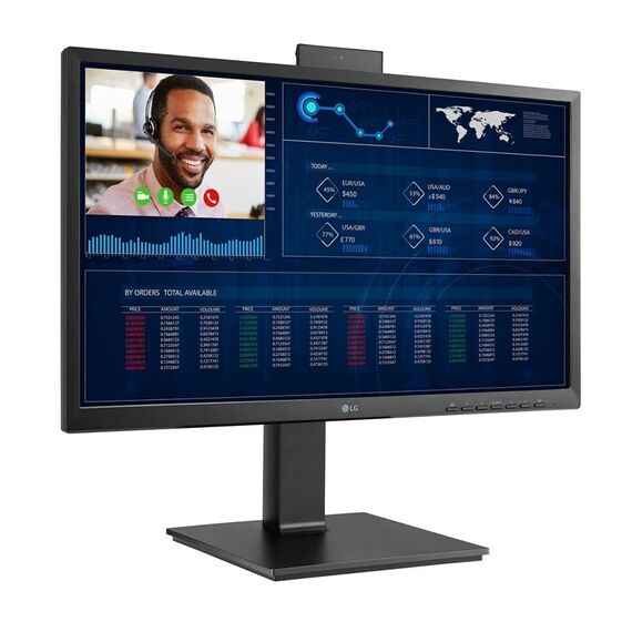 LG 24CQ650W-BP - Thin client - all-in-one - 1 x Celeron N5105 / 2