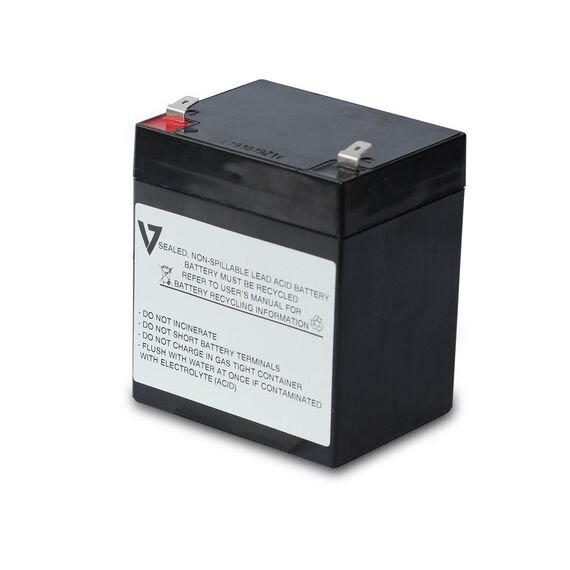V7 - UPS battery - 1 x battery - Lead Acid - 5 Ah - | RBC1DT750V7