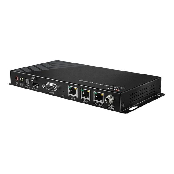 LINDY 4K HDMI &amp USB Over IP Extender - Receiver - Vide | 38267