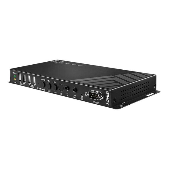 LINDY 4K HDMI &amp USB Over IP Extender - Receiver - Vide | 38267