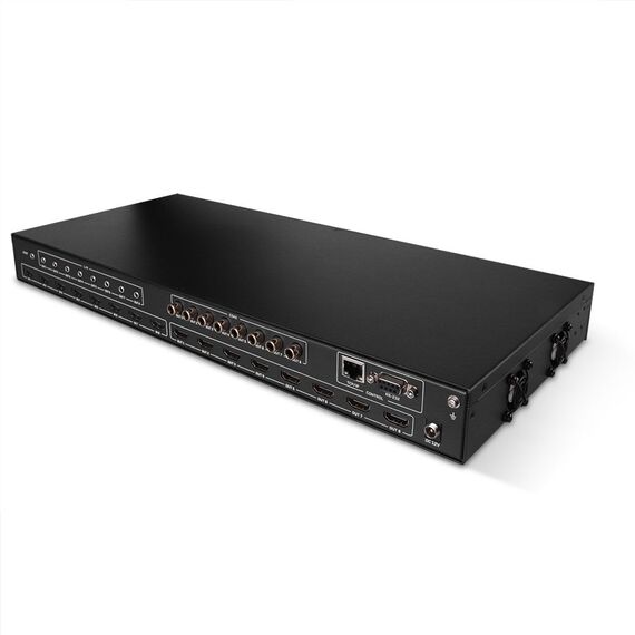 Lindy 8x8 HDMI 4K60 Matrix - IrDA (Infrared) - RS-232 - c | 38334