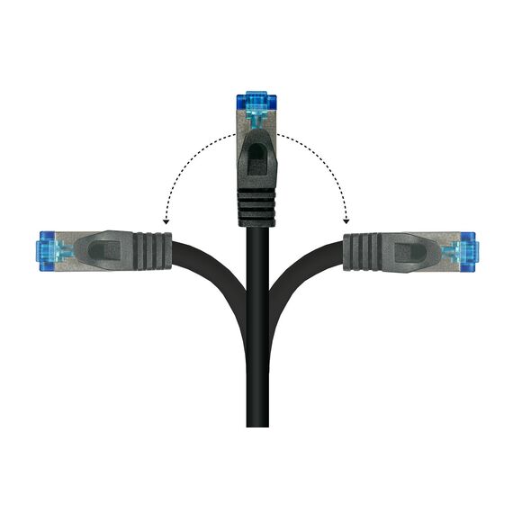 Good Connections 8060-SF010S - 1 m - Cat6a - S/FTP (S-STP) - RJ-4