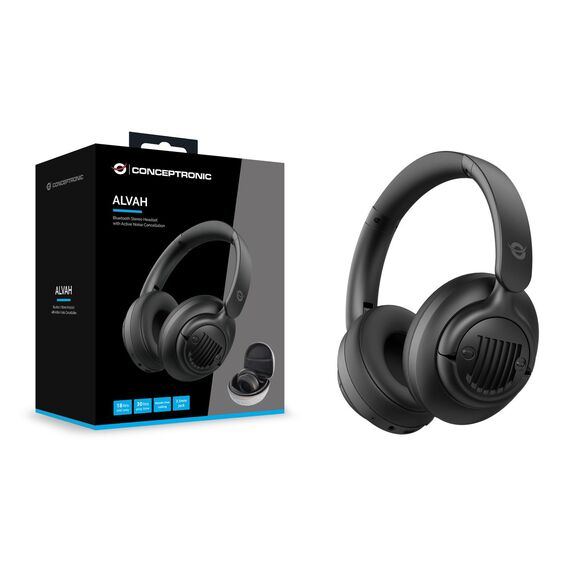 Conceptronic Headset Wireless Bluetooth 5.4 Lärmunterd | ALVAH02B