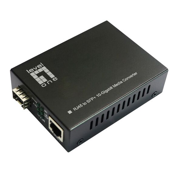 LevelOne Konverter GVT-2051 10GBit>RJ45 to SFP+ sw - Converter