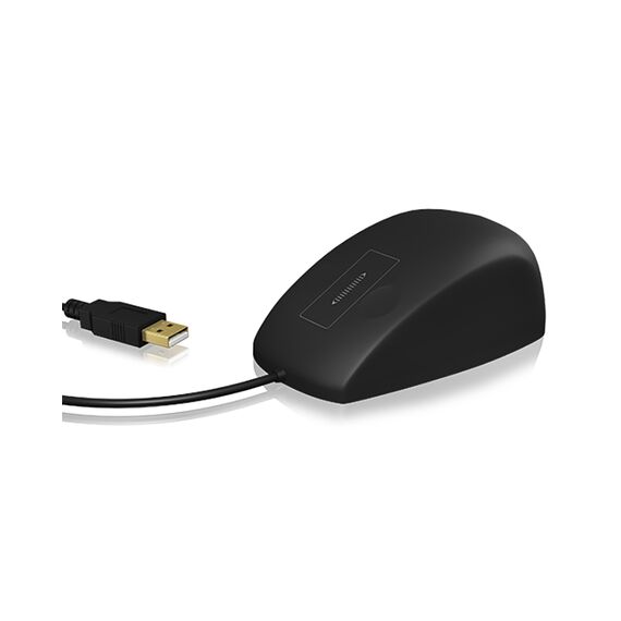 KeySonic KSM-5030M-B - Mouse - wired - USB - black