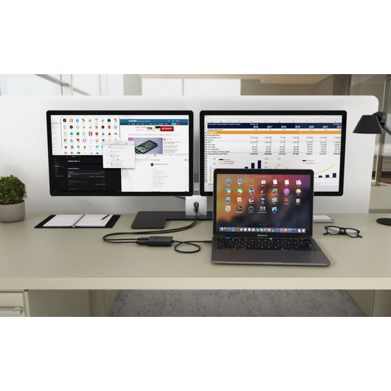 i-Tec - Docking station - USB-C / USB4 / Thunderb | C31DUAL4K60DP