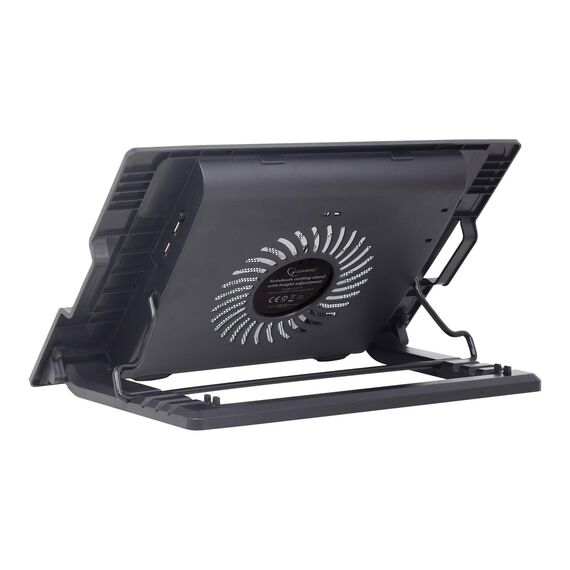 Gembird - Notebook fan - 17" - 150 mm - black | NBS-1F17T-01
