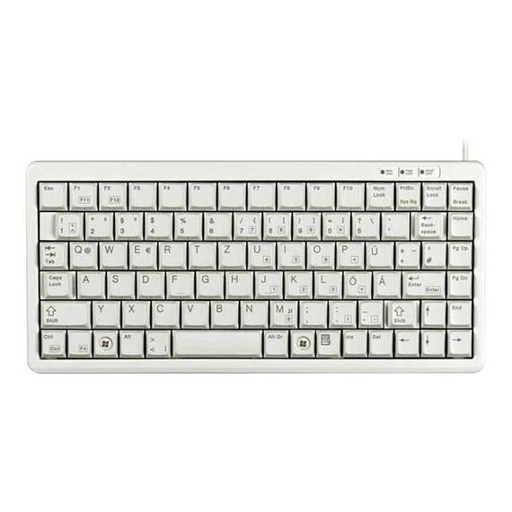 CHERRY Compact-Keyboard G84-4100 - Keyboard - P | G84-4100LCAFR-0