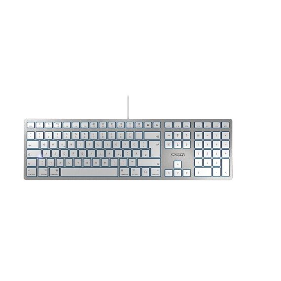 CHERRY KC 6000 SLIM FOR MAC - Keyboard - USB - Germ | JK-1610DE-1