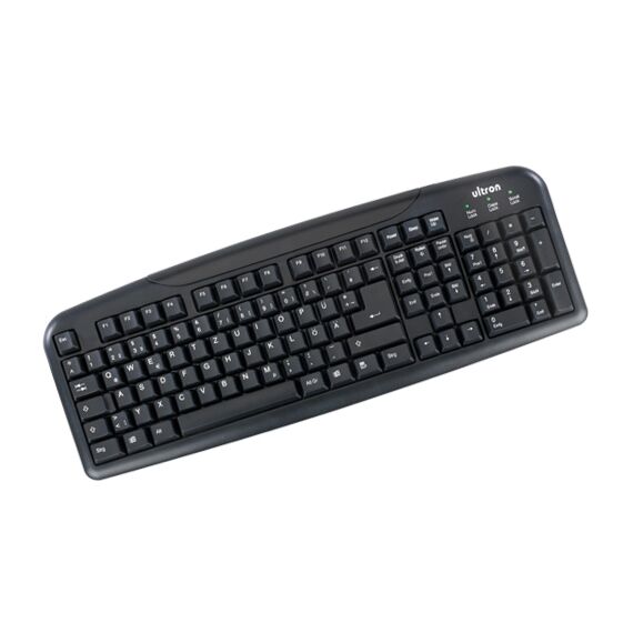 Ultron UMT-400 Basic II - Keyboard - USB - German - black | 76801