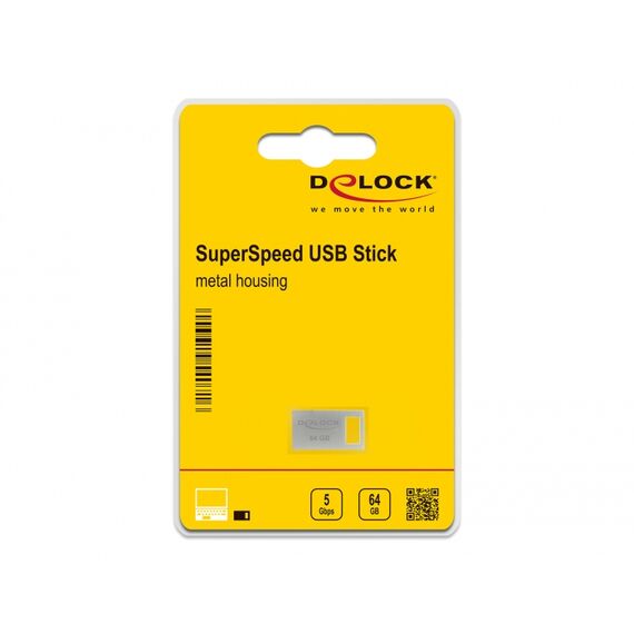 DeLOCK - USB flash drive - 64 GB - USB 3.2 Gen 1 | 54071