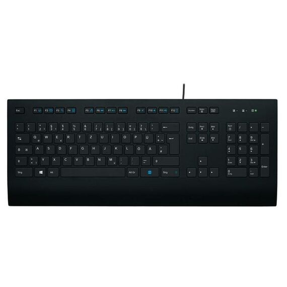 Logitech K280e - Keyboard - USB - German - black | 920-008669
