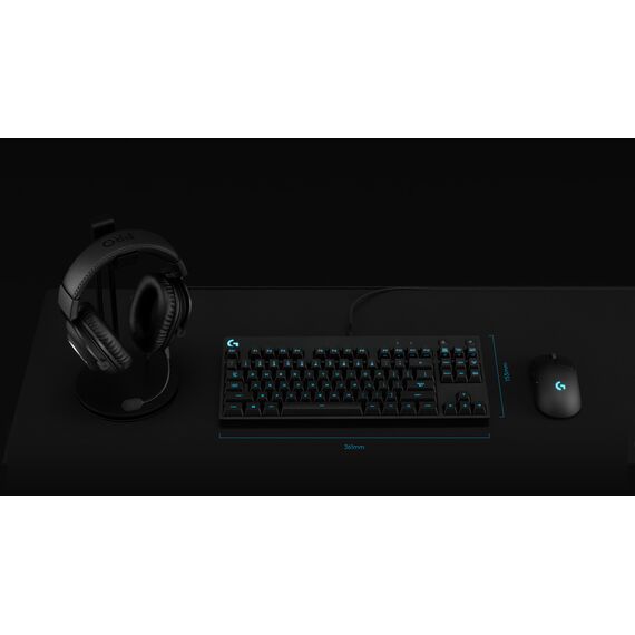 Logitech Pro - Keyboard - backlit - USB - QWERTY - U | 920-009426