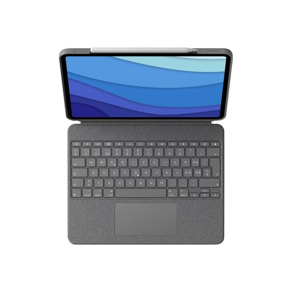 Logitech Combo Touch - Keyboard and folio case - wit | 920-010143
