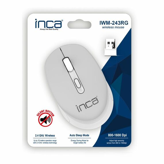 INCA IWM-243RG • Ergonomic Design, Comfortable Touch Feeling