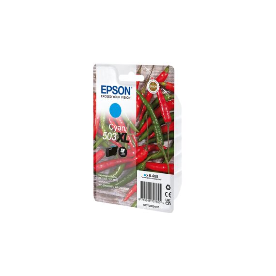 Epson 503XL - 6.4 ml - cyan - original - blister - | C13T09R24010