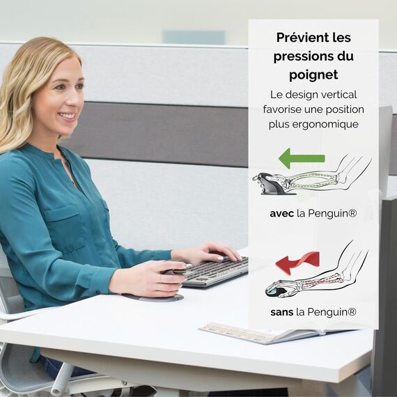 Fellowes Penguin Large - Vertical mouse - right and lef | 9894501