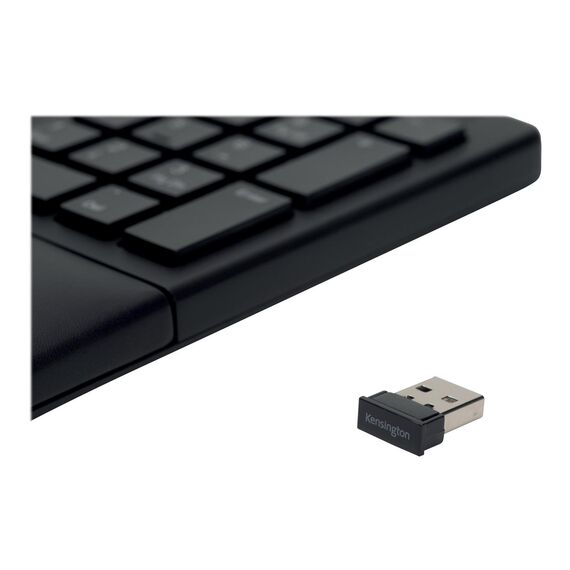 Kensington Pro Fit Ergo Wireless Keyboard - Keyboard - | K75401WW
