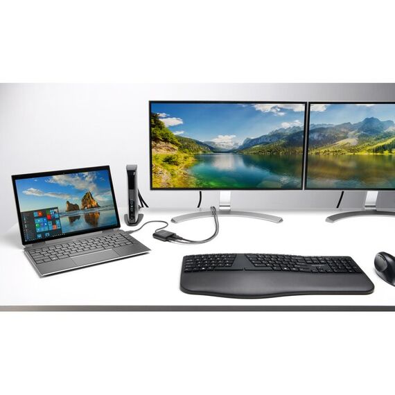 Kensington Pro Fit Ergo Wireless Keyboard - Keyboard - | K75401WW