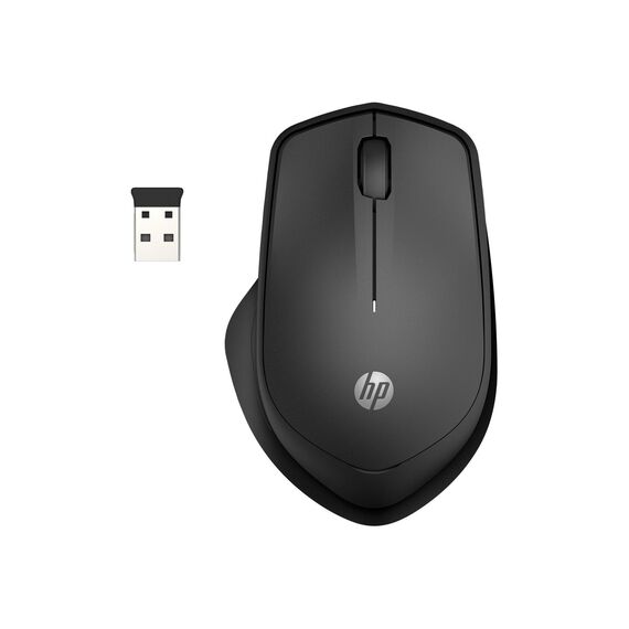 HP 285 Silent - Mouse - ergonomic - optical - wirel | 6G4E6AA#ABB