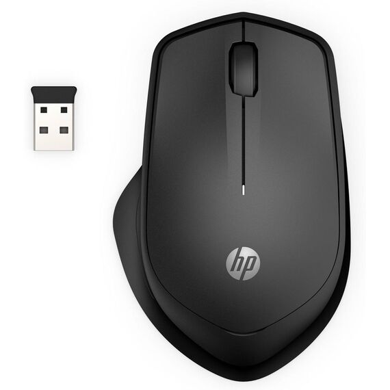 HP 285 Silent - Mouse - ergonomic - optical - wirel | 6G4E6AA#ABB