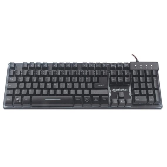 Manhattan Gaming USB Keyboard, Metal Base Edition, 12 Fu | 178457