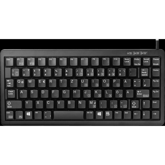 CHERRY Compact-Keyboard G84-4100 - Keyboard - P | G84-4100LCADE-2