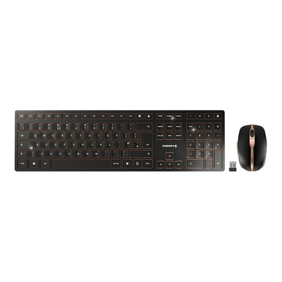 CHERRY DW 9100 SLIM - Keyboard and mouse set - wire | JD-9100GB-2