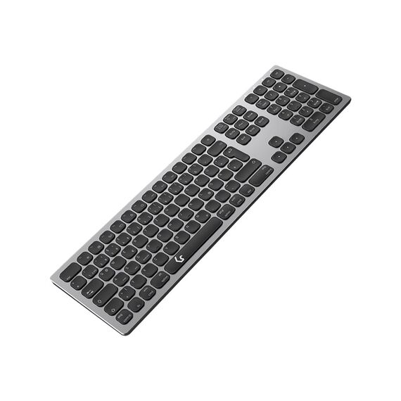 KeySonic KSK-8023BTRF - Keyboard - full size - wireless - 2.4 GHz