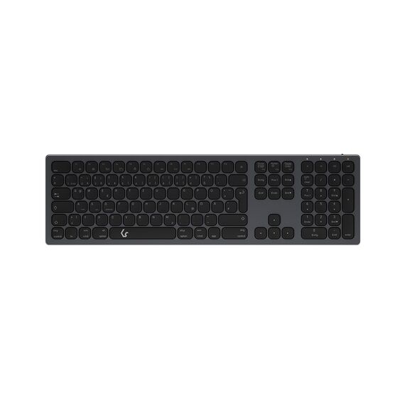KeySonic KSK-8023BTRF - Keyboard - full size - wireless - 2.4 GHz