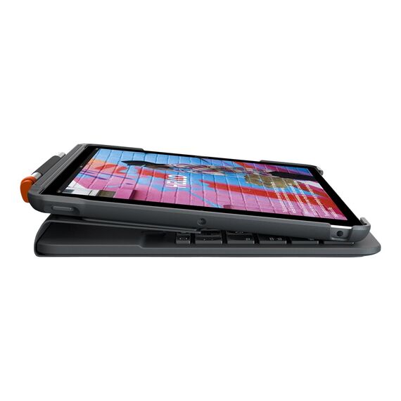 Logitech Slim Folio - Keyboard and folio case - Blue | 920-009478