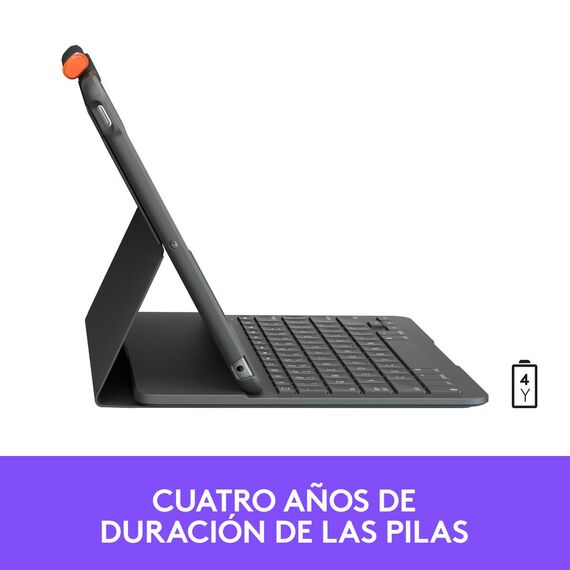 Logitech Slim Folio - Keyboard and folio case - Blue | 920-009478