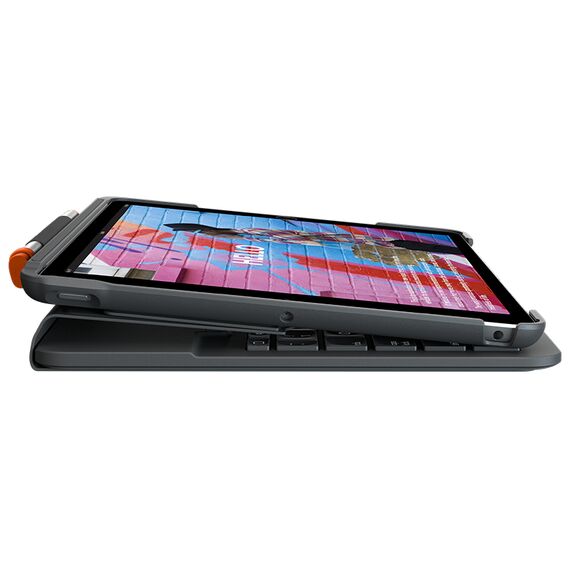 Logitech Slim Folio - Keyboard and folio case - Blue | 920-009478