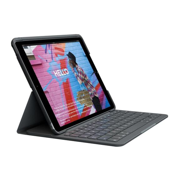 Logitech Slim Folio - Keyboard and folio case - Blue | 920-009478