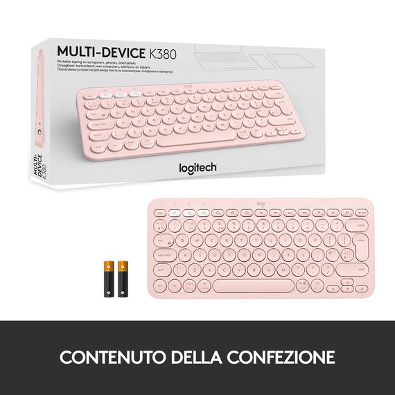 Logitech K380 Multi-Device Bluetooth Keyboard - Keyb | 920-009865