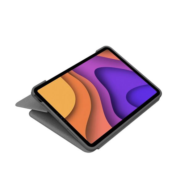 Logitech Folio Touch - Keyboard and folio case - wit | 920-009958