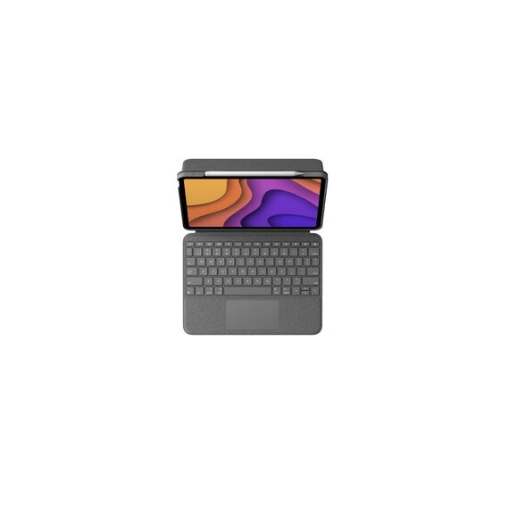 Logitech Folio Touch - Keyboard and folio case - wit | 920-009958